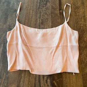 Aritzia - Wilfred - Basel Bustier- L - Poetic Pink - NWT